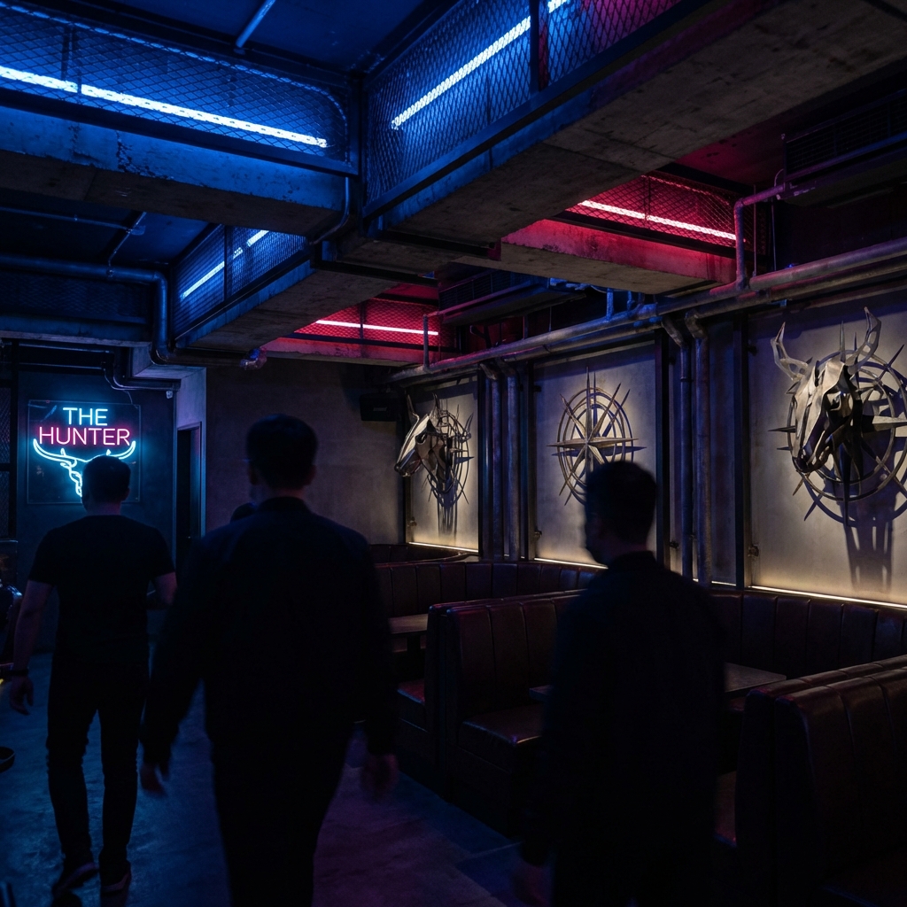 HUNT：台北最直接的 Cruise Bar，你準備好了嗎？