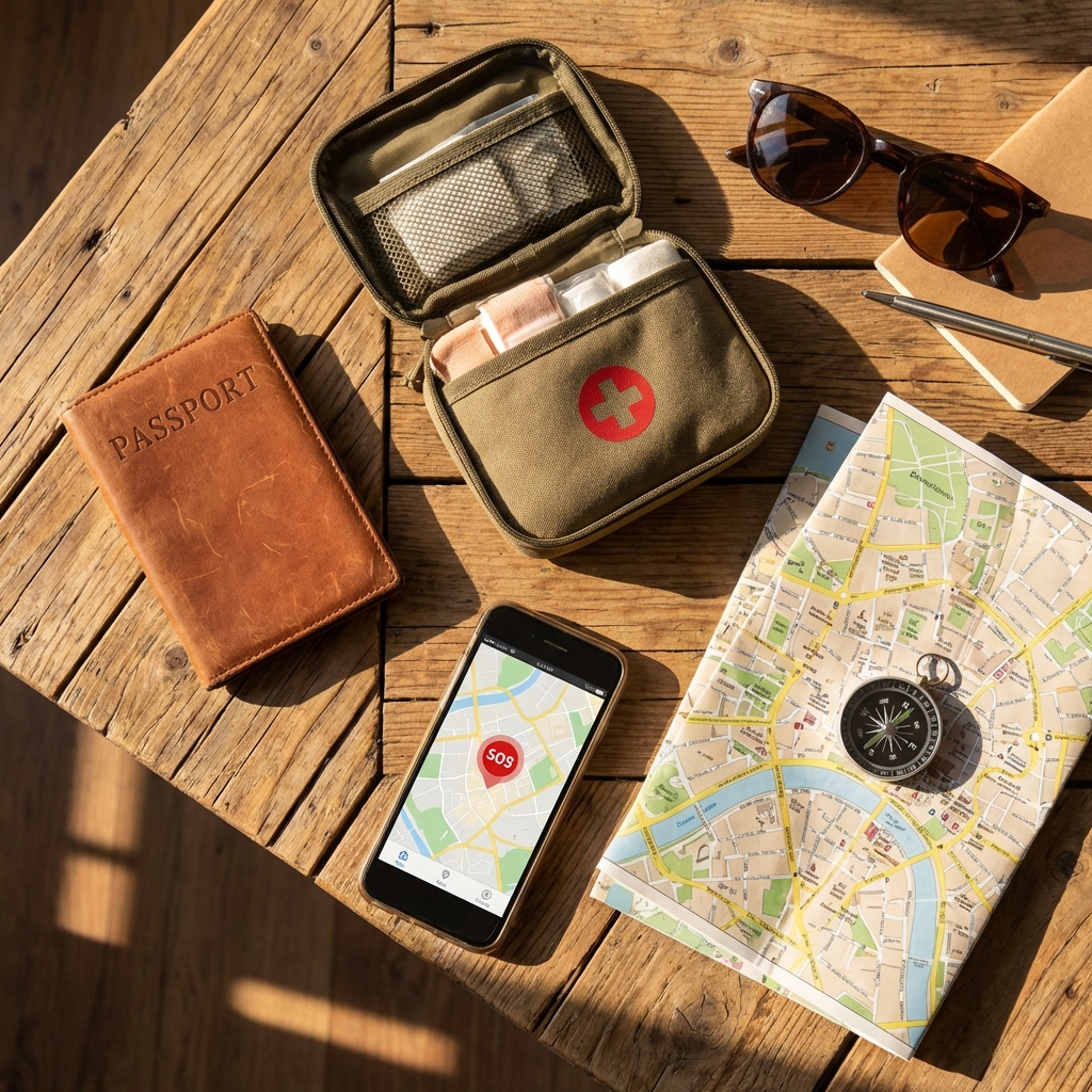 一個人自助旅行急救包：護照遺失、生病怎麼辦？